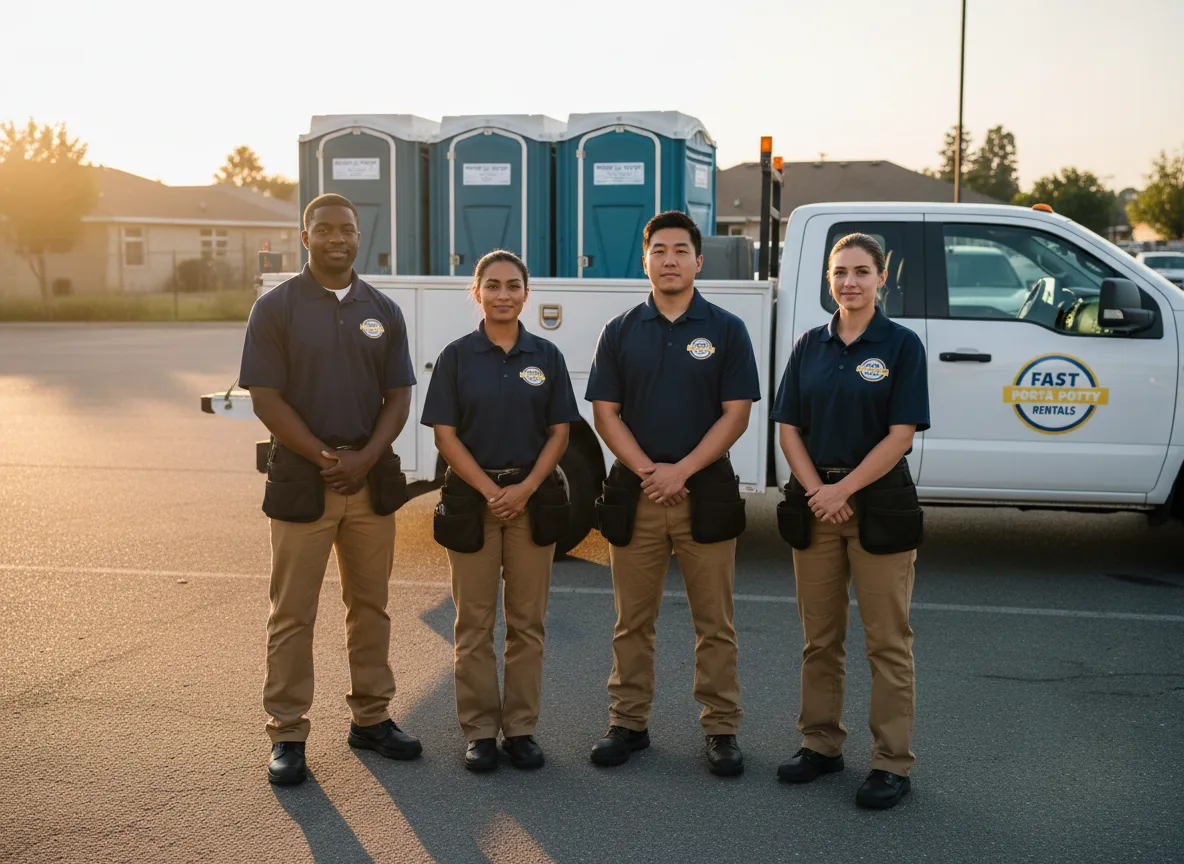 Standard Porta Potty Rentals company in Bluffs, IL